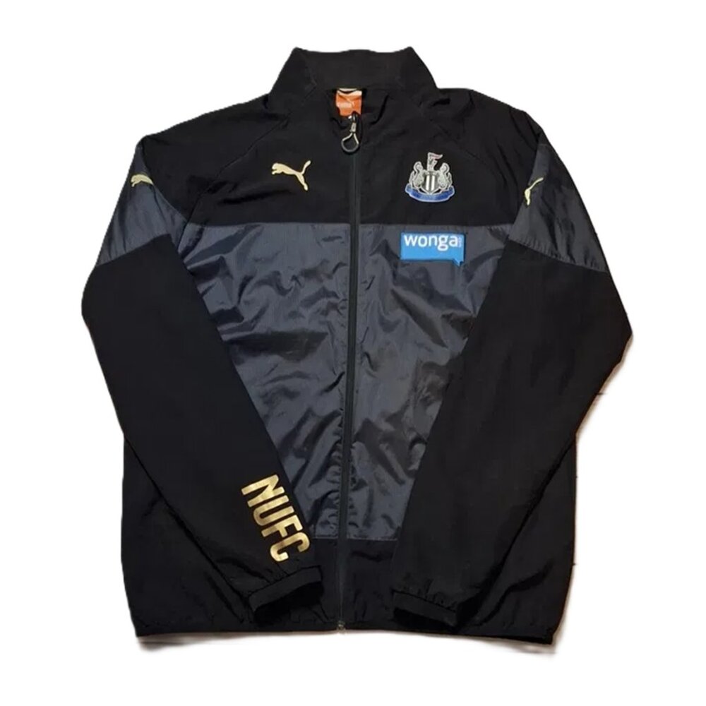 PUMA Newcastle United Presentation Jacket 2014/15 Season Sz 3XL Black